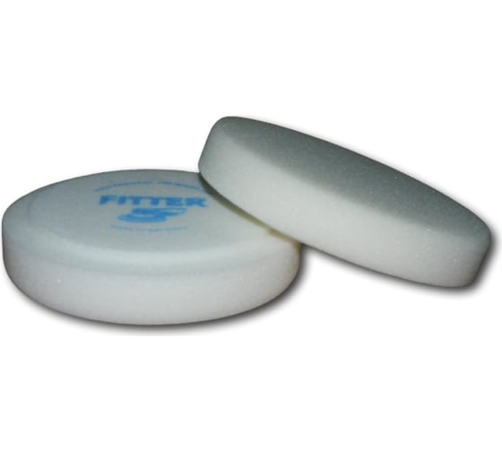 Круг полировальный 150/30 мм, белый, мягкий №8 FITTER F/LOGO/№8