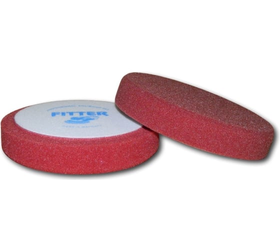 Круг полировальный 150/30 мм, бордовый, универсальный №12 FITTER F/LOGO/№12