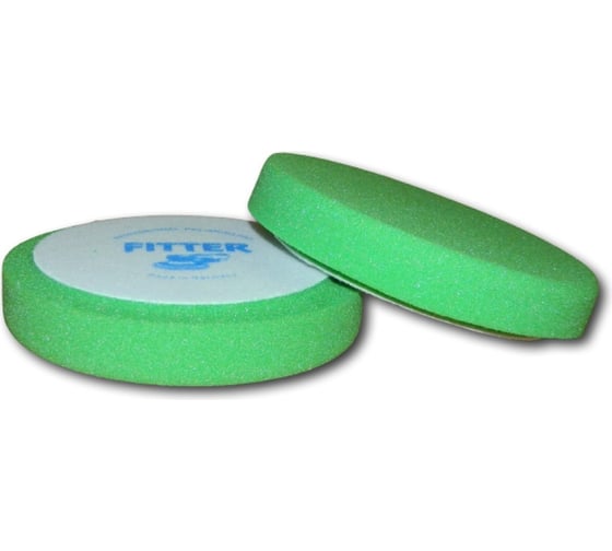 Круг полировальный 150/30 мм, зеленый, универсальный FITTER F/LOGO/GREEN