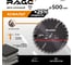 Диск алмазный для резки асфальта RAGE 500 мм 600357 2