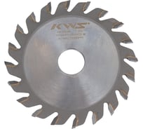 Диск пильный пазовый KWS 100х20х4.0/3.0х20T W 3000 05030-630814450