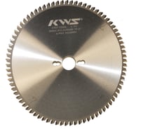 Диск пильный KWS для обработки цветных металлов 260х30х2.8/2.2х80T TP -52-7-42/2-9-46.4/2-10-60 30050-252223