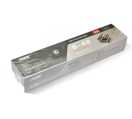 Электроды сварочные S-46 (3.2х350 мм; 5 кг; Е6013) RSE 00-00000007