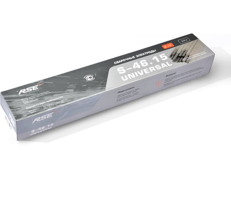 Электроды сварочные S-46.15 universal (4х400 мм; 5 кг; Е6013Х) RSE УТ-00000046