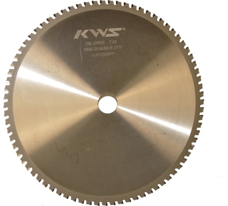 Диск пильный KWS для обработки стали 305*30*2.2/1.8*78T ZYTP К5 Chip Limiter CFKH00017