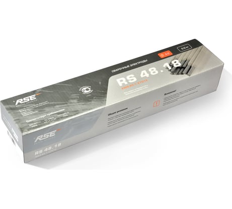 Электроды сварочные Е7018 RS 5х400 мм, 5 кг RSE УТ-00000049