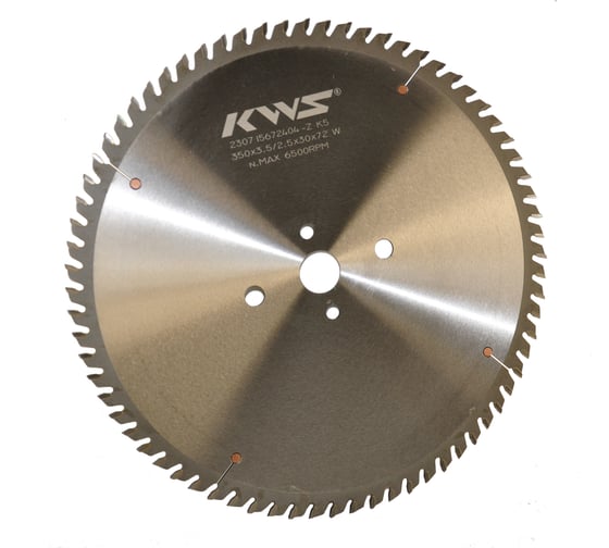 Диск пильный KWS 350х30х3.5х72T W K5 01050-3503035072W 1