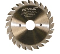 Диск пильный KWS подрезной регулируемый 100*20*2.8-3.6*24T P TCKAE0010