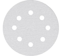 Круг шлифовальный на бумаге SUNMIGHT B322 125мм, 8 отв. Р320, 5 шт 4673770903886