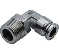 Фитинг NBPT L-образный с нар. резьбой SSL 08-1/4 (02) (нерж. 316) арт. 85584