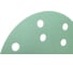 Круг шлифовальный на пленке Deerfos GREEN 150мм, 15 отв., Р180, 5 шт 4673770905477 6