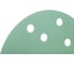 Круг шлифовальный на пленке Deerfos GREEN 150мм, 15 отв., Р240, 5 шт 4673770905491 6