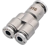 Фитинг NBPT Y-образный SSW 06-04 (нерж. 316) арт. 85706