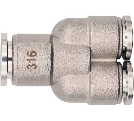 Фитинг NBPT Y-образный SSW 12-10 (нерж. 316) арт. 85737
