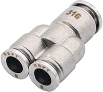 Фитинг NBPT Y-образный SSW 10-08 (нерж. 316) арт. 85720