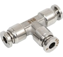 Фитинг NBPT Т-образный SSE 04 (нерж. 316) арт. 86413