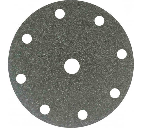 Круг шлифовальный Deerfos PLATINUM 150мм, 9 отв., Р220, 5 шт 4673770906665
