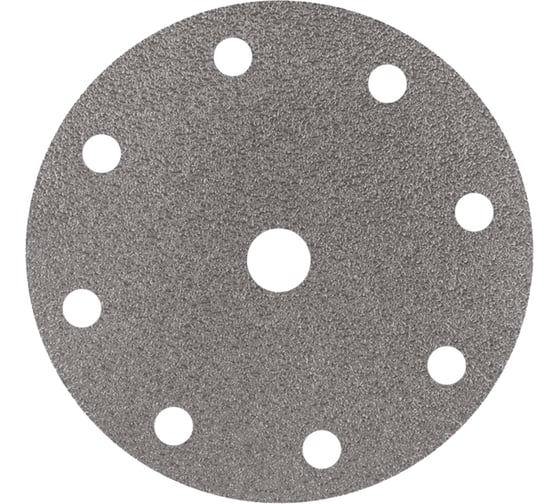 Круг шлифовальный Deerfos PLATINUM 150мм, 9 отв., Р150, 5 шт 4673770906641