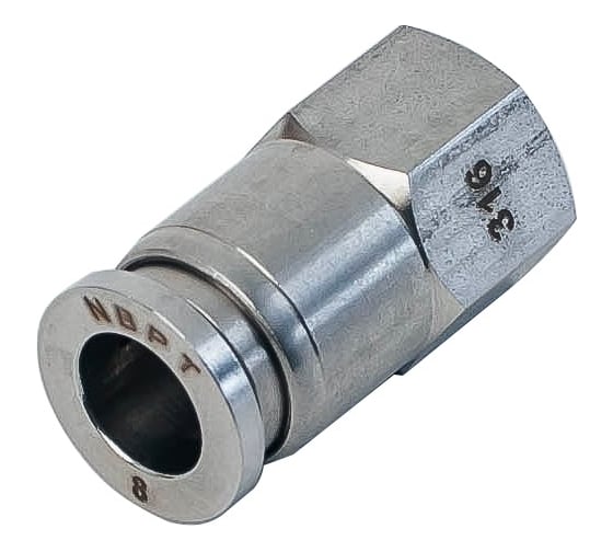 Фитинг NBPT прямой с внут. резьбой SSF 08-1/8 (01) (нерж. 316) арт. 86048 1