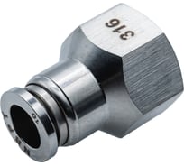 Фитинг NBPT прямой с внут. резьбой SSF 10-1/2 (04) (нерж. 316) арт. 86116