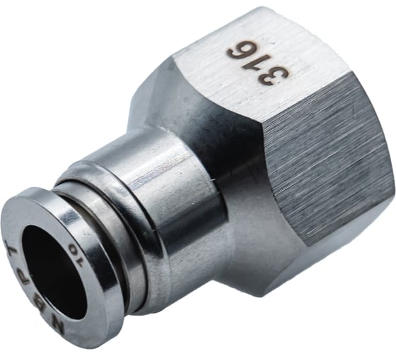 Фитинг NBPT прямой с внут. резьбой SSF 10-1/2 (04) (нерж. 316) арт. 86116 1
