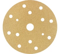 Круг шлифовальный на бумаге Deerfos СА331 150мм, 15 отв. Р220, 5 шт 4673770903442