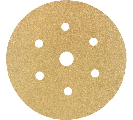 Круг шлифовальный на бумаге Deerfos CA331 150мм, 6+1 отв. Р80, 5 шт 4673770903077