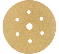Круг шлифовальный на бумаге Deerfos CA331 150мм, 6+1 отв. Р280, 5 шт 4673770903145