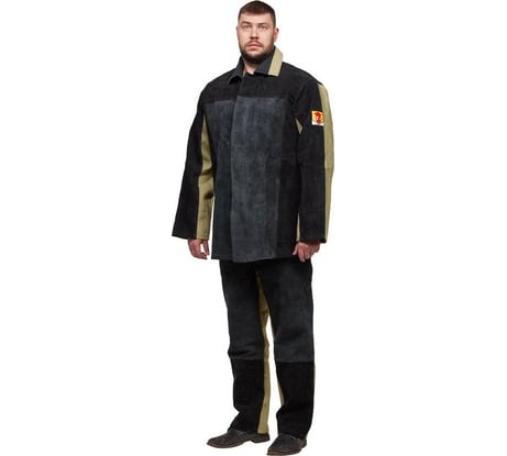 Костюм сварщика брезент-спилок КС09 (р. 52-54; рост 182-188) ООО Комус 1021416