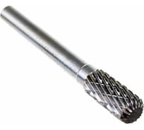 Бор-фреза твердосплавная тип W 8х18 мм S=6 мм сфероцилиндрическая усеченная Diamond Industrial DIDBFW0818