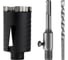Коронка алмазная по бетону 50 мм SDS+ Black Version Diamond Industrial DIDCC50BL 8
