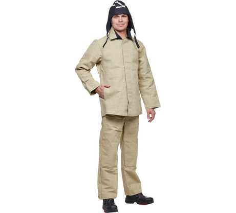 Костюм сварщика брезентовый КС02 (р. 52-54; рост 182-188) ООО Комус 1021396