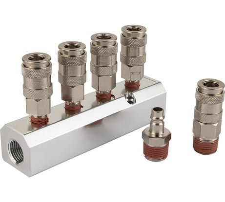 Разветвитель с увеличенной пропускной способностью Harrison с пятью БРС мама и входом БРС папа HRS-SM4BA