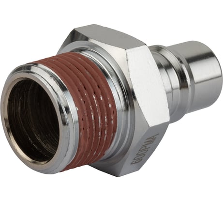 Штекер высокой пропускной способности Harrison папа с внешней резьбой 1/2'' HRS-400PMA
