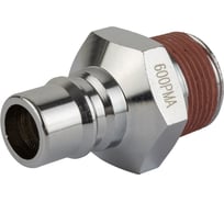 Штекер высокой пропускной способности Harrison папа с внешней резьбой 3/4'' HRS-600PMA