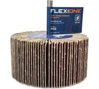 Круг лепестковый для дрели Flexione 80x40x6мм Р120 Flexion 10000277