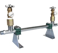 Коллектор рамповый пропановый СваркаДжет КР-03 2 вентиля (ВБ) два выхода СП 21,8 LH 4301040001349