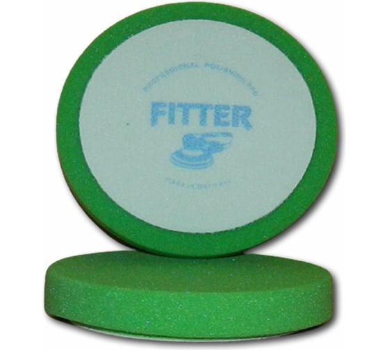 Круг полировальный 150/30 мм, темно-зеленый FITTER F/LOGO-EF-DGR-30-PL