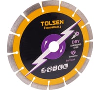 Диск алмазный сегментный TOLSEN Industrial 125x22.2 мм 76703