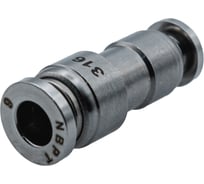 Фитинг NBPT прямой SSU 06-04 (нерж. 316) арт. 85867