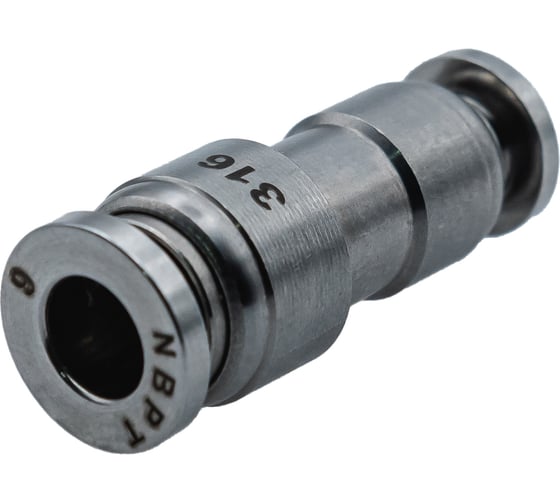 Фитинг NBPT прямой SSU 06-04 (нерж. 316) арт. 85867 1