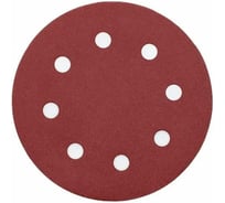 Шлифовальный круг Vitatools 180 мм для жирафа, Р600, 1 штука, 8 отв. R-180-P600-8