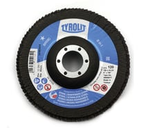 Лепестковый круг Tyrolit, 125x22.23, ZA120-325 TRL3-465-9317 TRL3-465-9317K