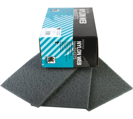 Шлифовальный материал INDASA NYLON WEB на волоконной основе UltraFine (10 шт, P1000-P1500 230х155х6 мм) 01592