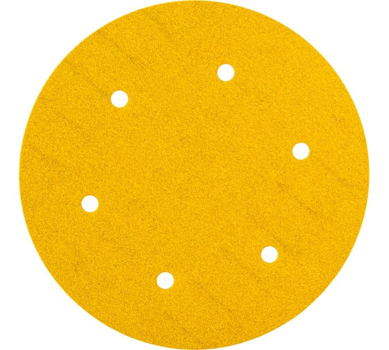 Шлифовальный круг на липучке ABRAFORM Giraffe GOLD 225мм, 6 отв., Р150 AF-GG6-150