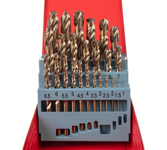 Набор сверл по металлу Arnezi 25 шт. Cobalt 5_ (d 1-13 мм ) R5203125