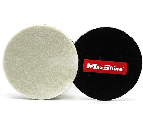 Круг фетровый для полировки стекла Glass Polishing Pad (2 шт; 80 мм) 2065080 MaxShine 016768 1