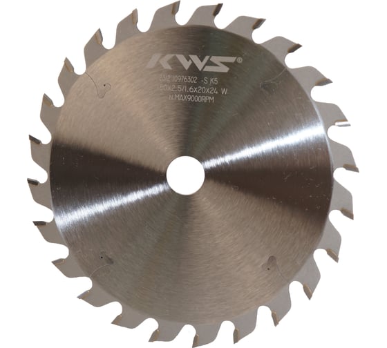 Диск пильный KWS 180х20х2.5/1.6х24T WX TFKU00039
