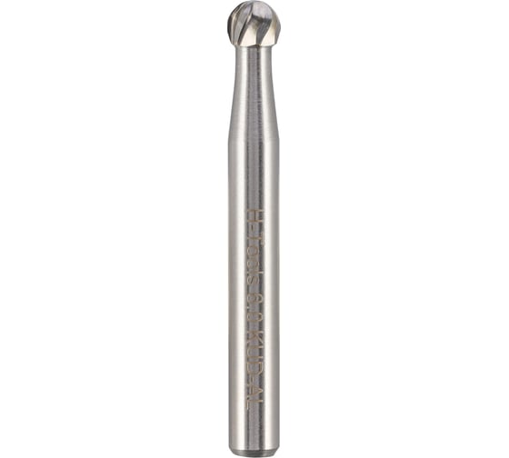 Бор-фреза твердосплавная H-Tools форма D(KUD), 6,0x5,0x54, S=6мм, HM ALU 116041AHT 1