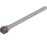 Бор-фреза твердосплавная H-Tools форма D(KUD), 6,0x5,0x33, S=3мм, HM ALU 116071AHT 3
